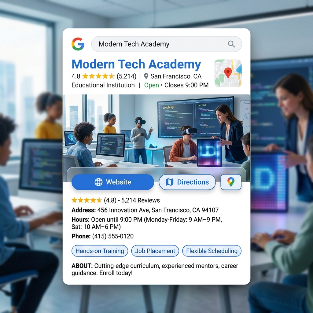 Optimize your location services google maps profile today.