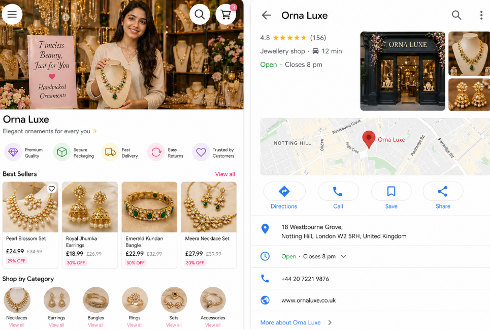 Google My Business Ornament