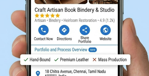 Optimal location services google maps tailored specifically for the services sector.