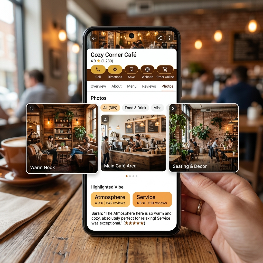 Optimal how can I get my business on google tailored specifically for the restaurants sector.